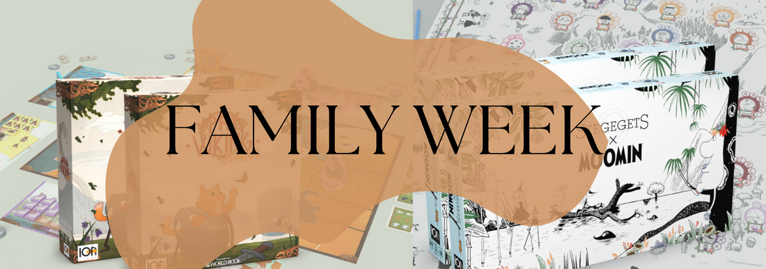 Family Week: Get these family-friendly board games before it is to late