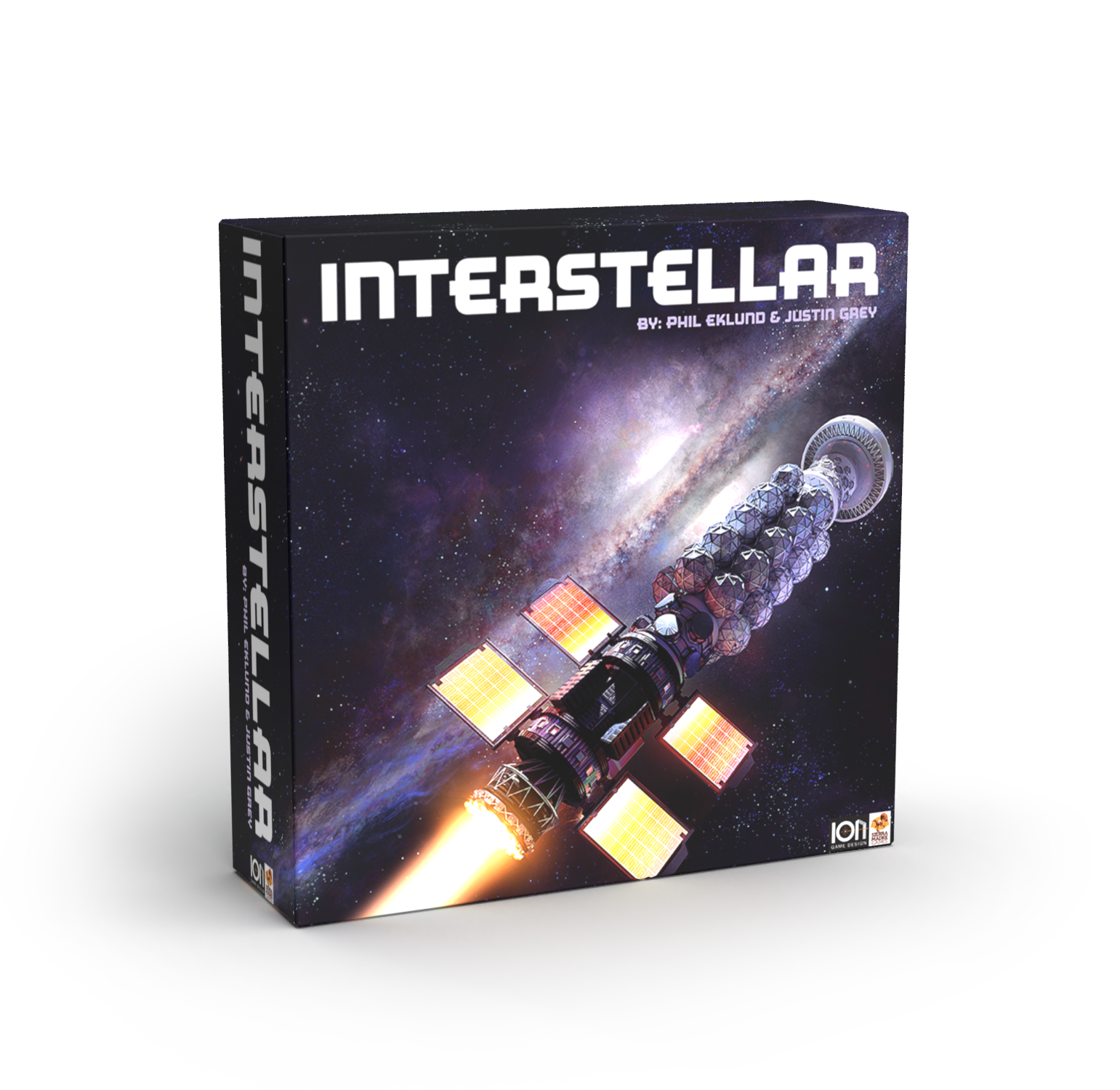 Interstellar board game box