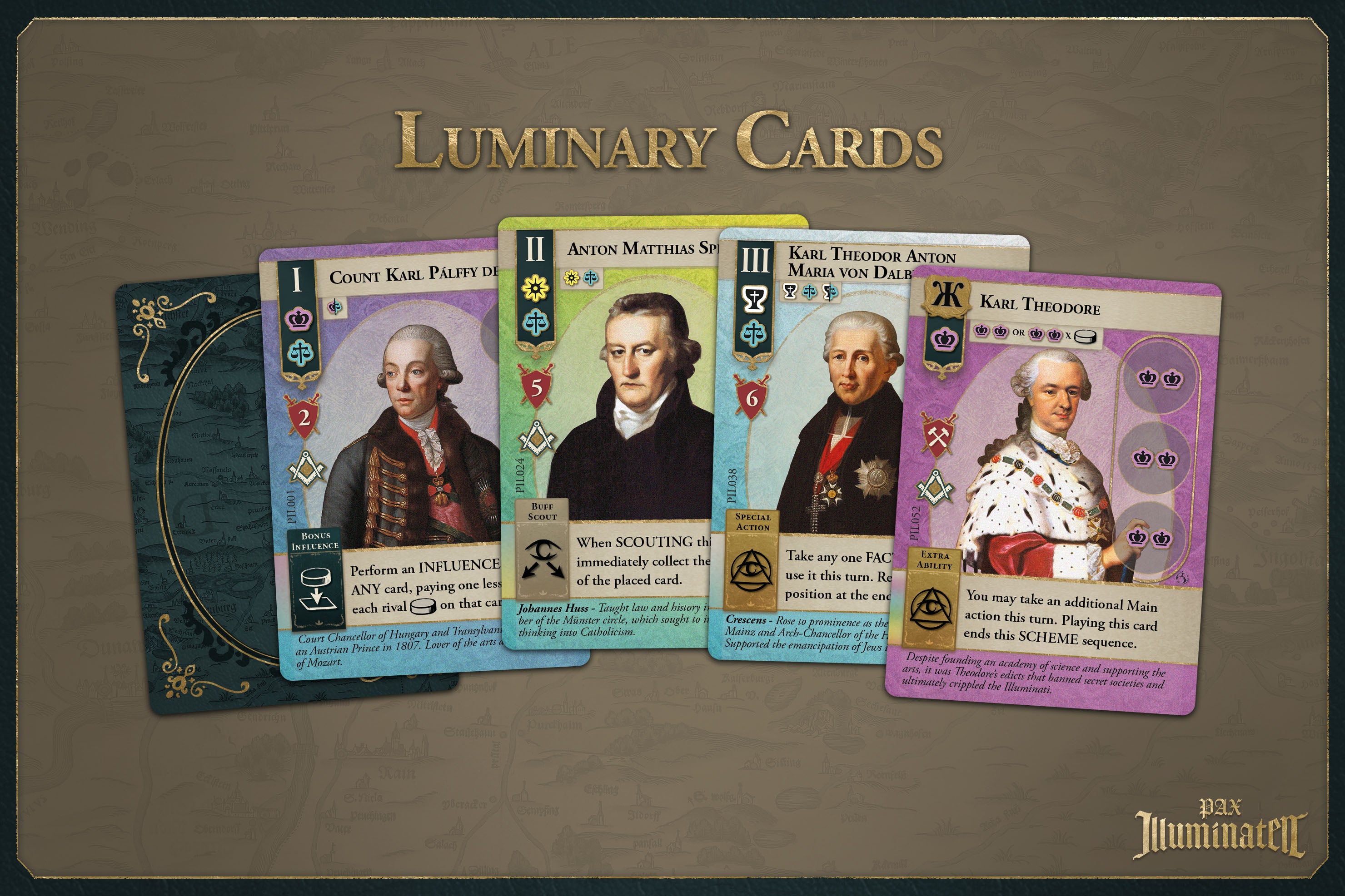 Pax Iluminaten cards