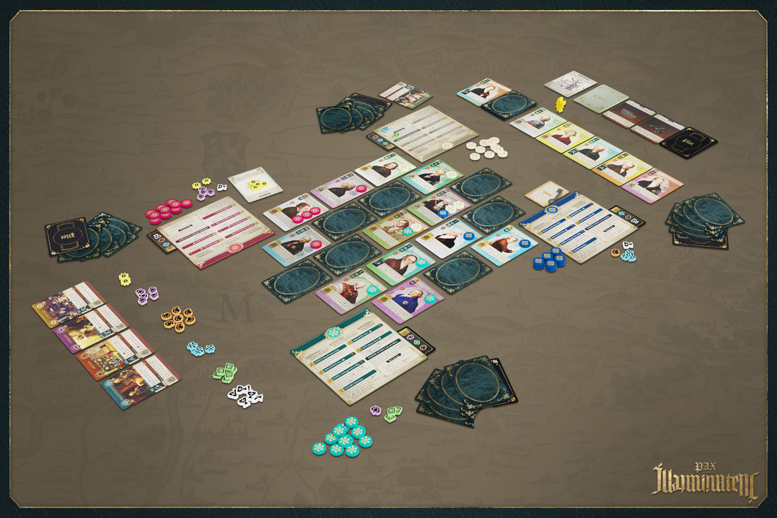 Pax Illuminaten game setup