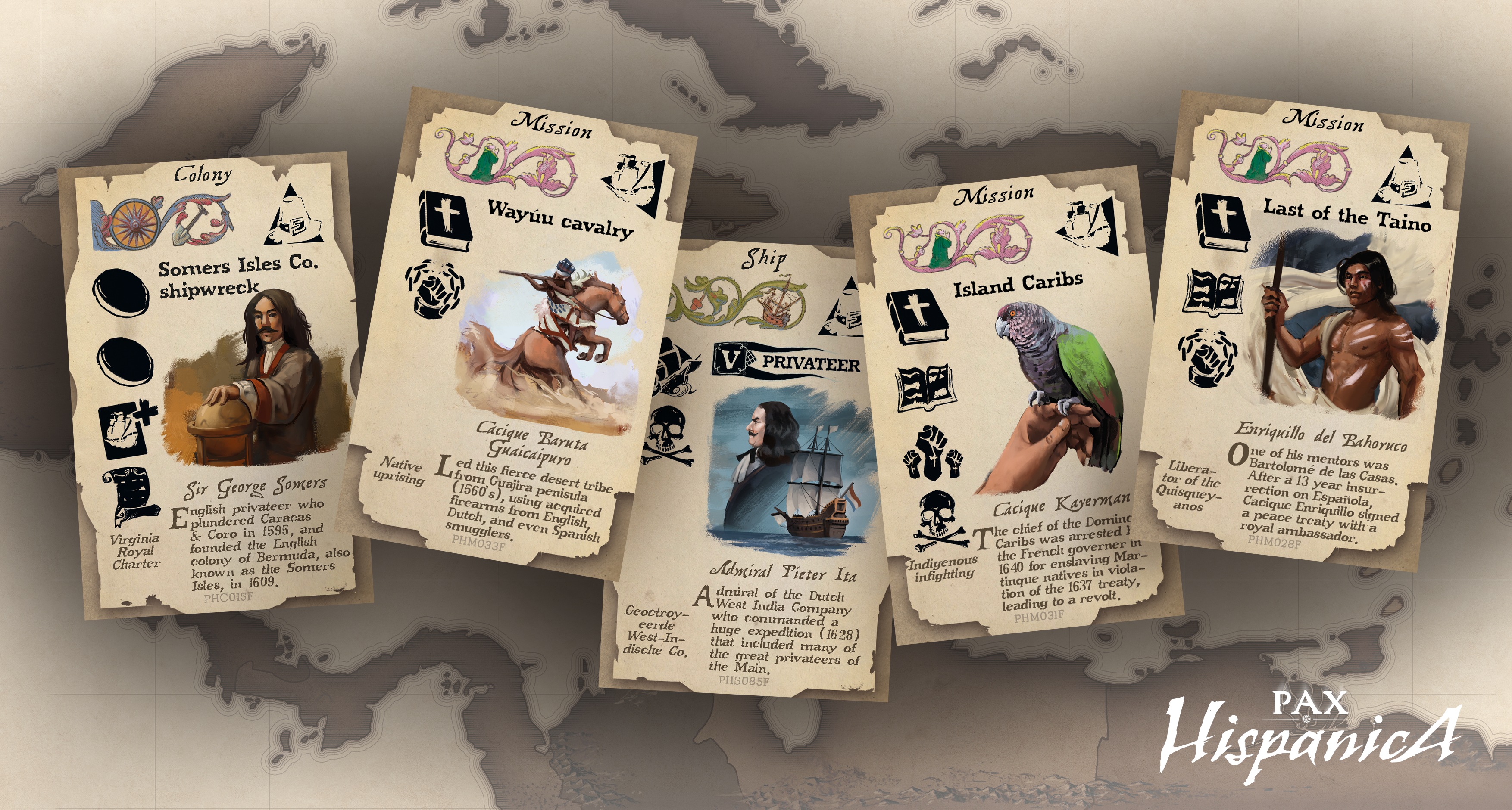 Pax Hispanica cards