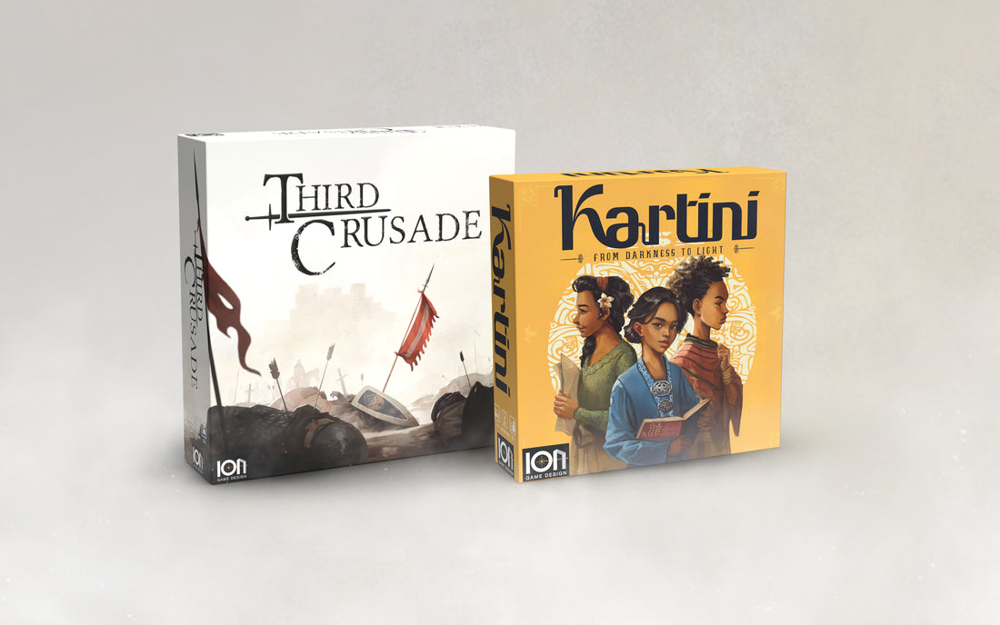 3D boxes Third Crusade and Kartini From Darkness to Light