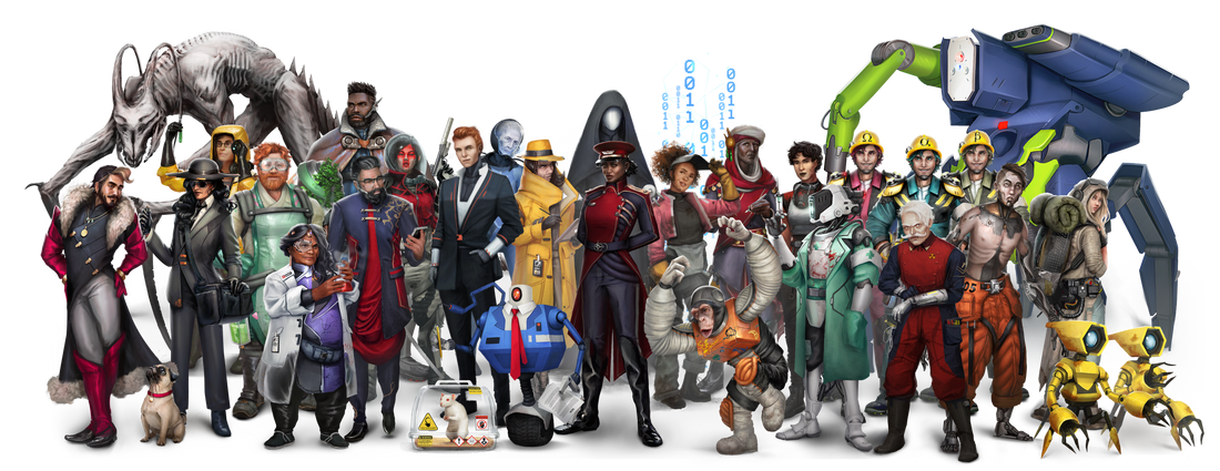 Stationfall all characters