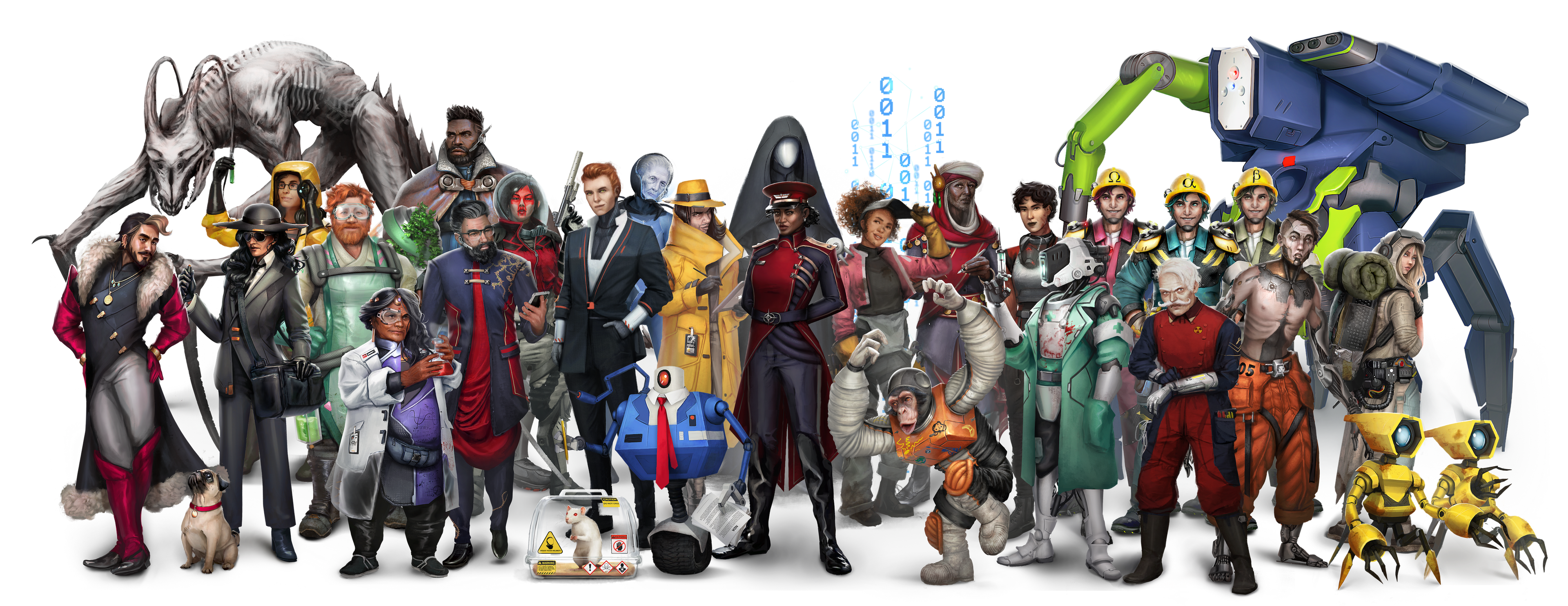 Stationfall all characters