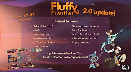Fluffy Frontier board game updates