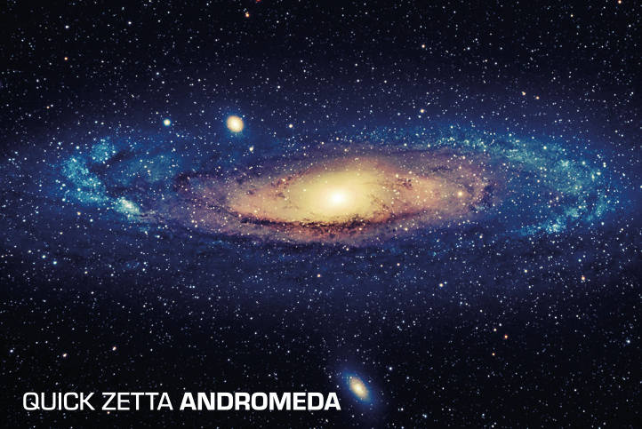 Expedition Zetta: Andromeda Expansion Pack - Face view of the game box cover illustration