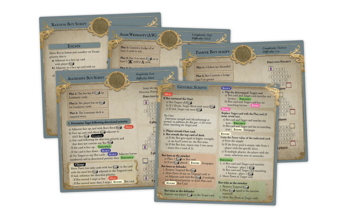 Pax Illuminaten Board Game
