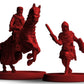 Crusader Kings: the Board Game - red plastic pieces (expanded view)