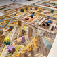 Galenus Board Game - Staged game board and pieces mid-play