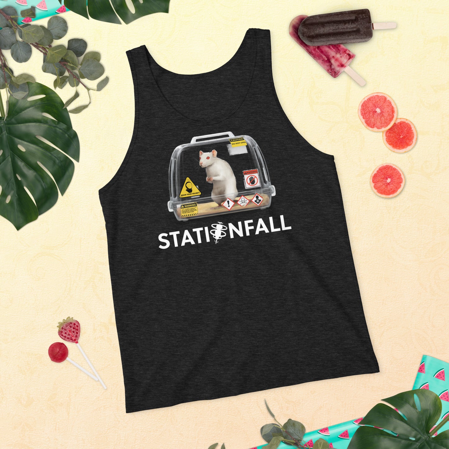 Stationfall Telepathic Rat Unisex Tank Top