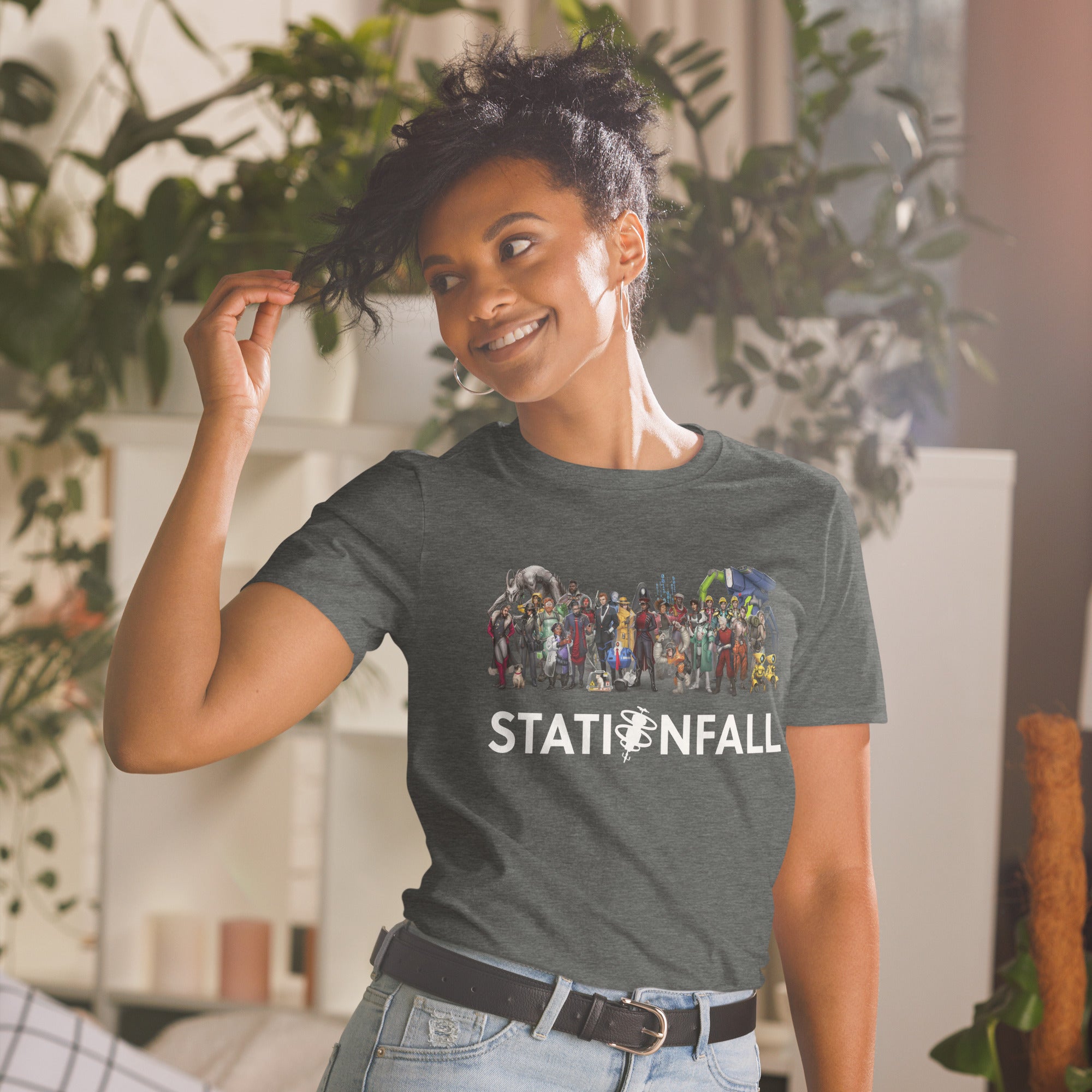 Stationfall Crew Short-Sleeve Unisex T-Shirt