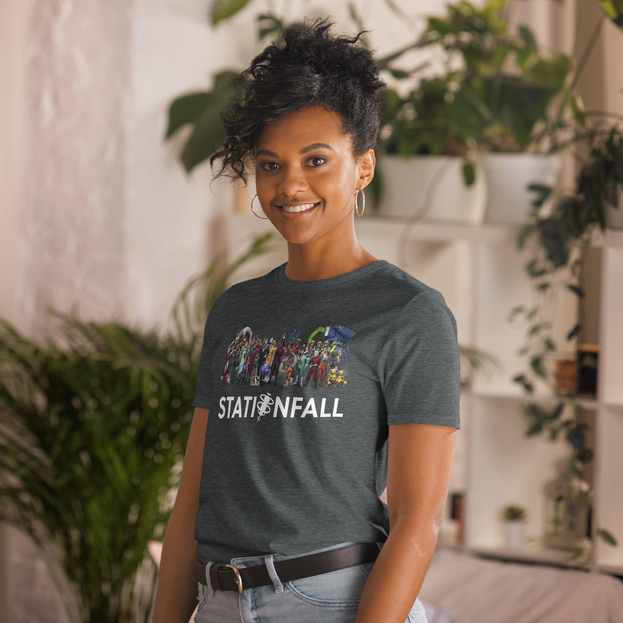 Stationfall Crew Short-Sleeve Unisex T-Shirt
