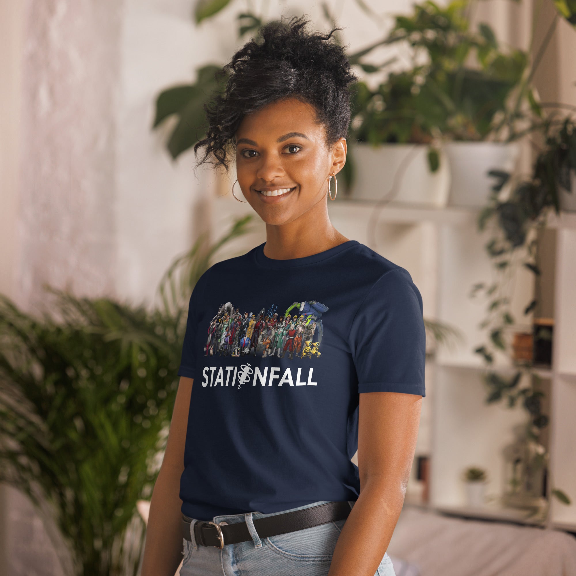 Stationfall Crew Short-Sleeve Unisex T-Shirt
