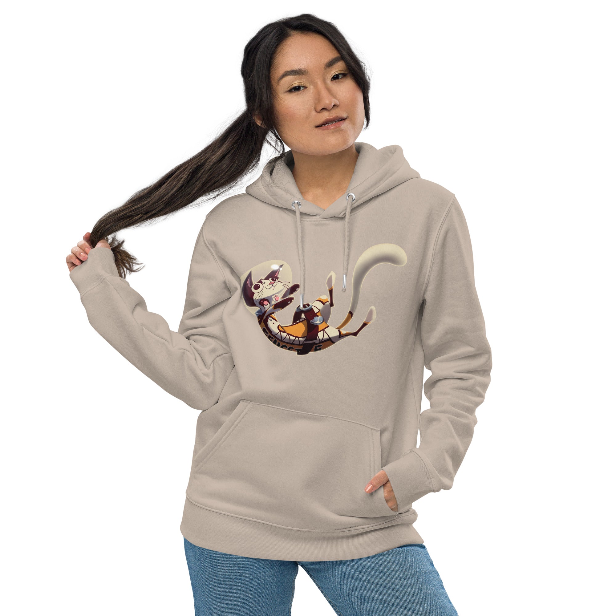 Unisex Hoodie FLUFFY FRONTIER CAT