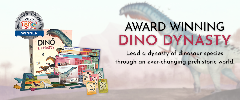 Dino Dynasty Wins Silver at the 2026 Independent Toy Awards