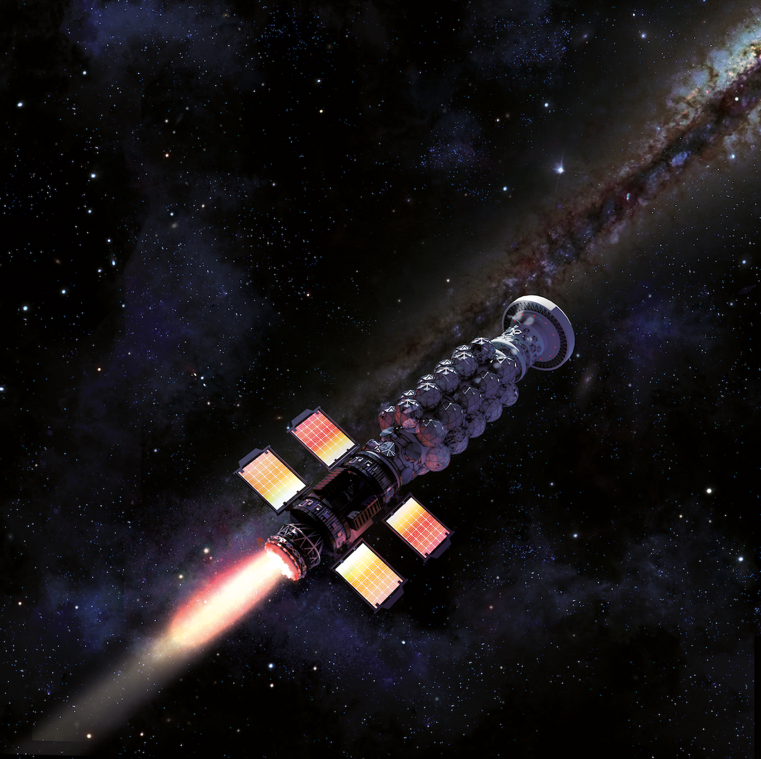 Production update Interstellar, High Frontier 4 All module 4 and HF4 T ...