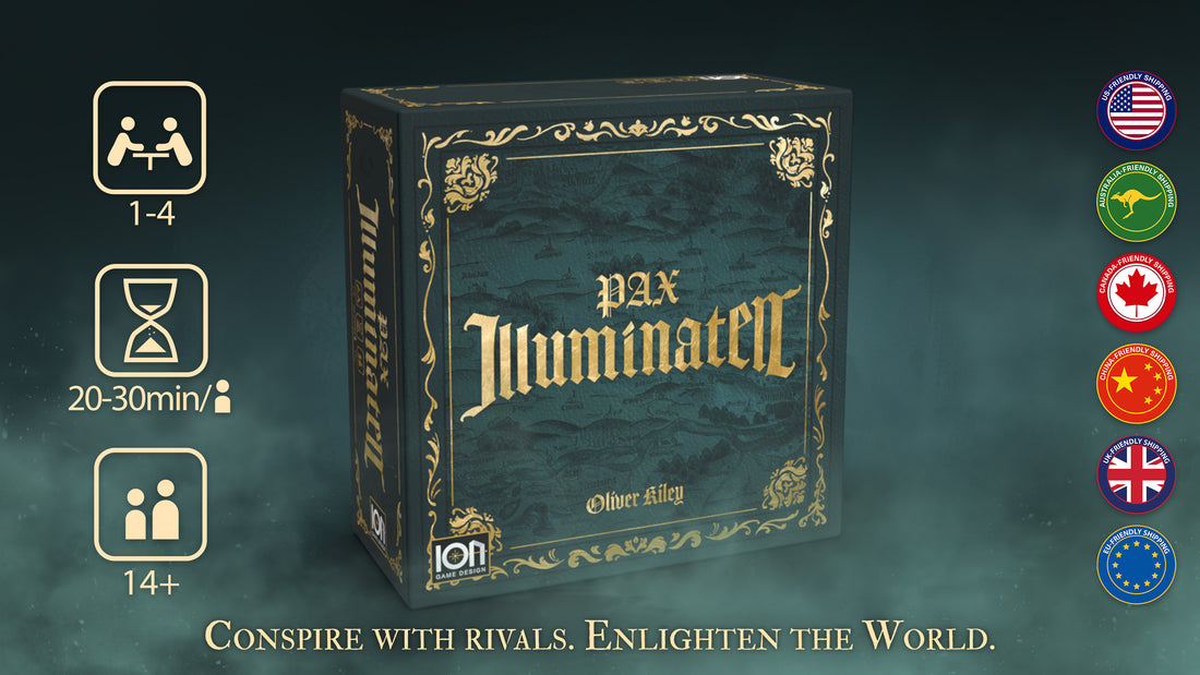 Pax Illuminaten clue 6 and Kickstarter preview link