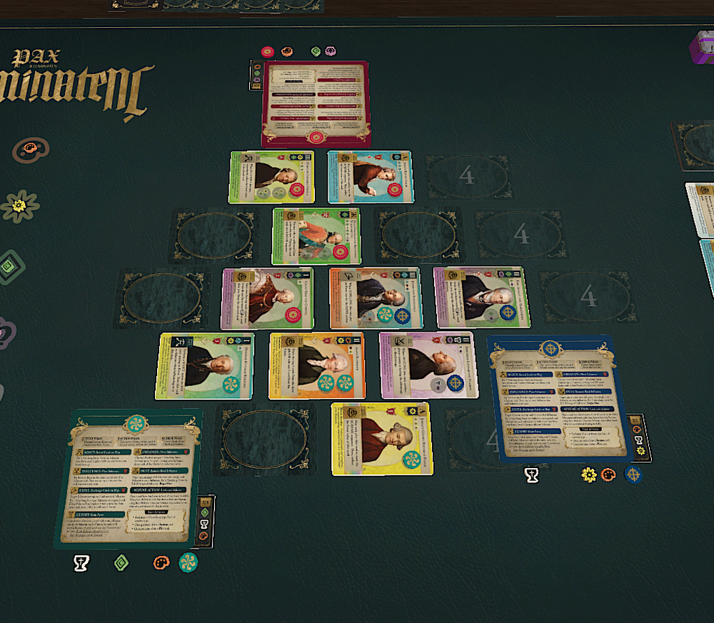 Pax Illuminaten game setup