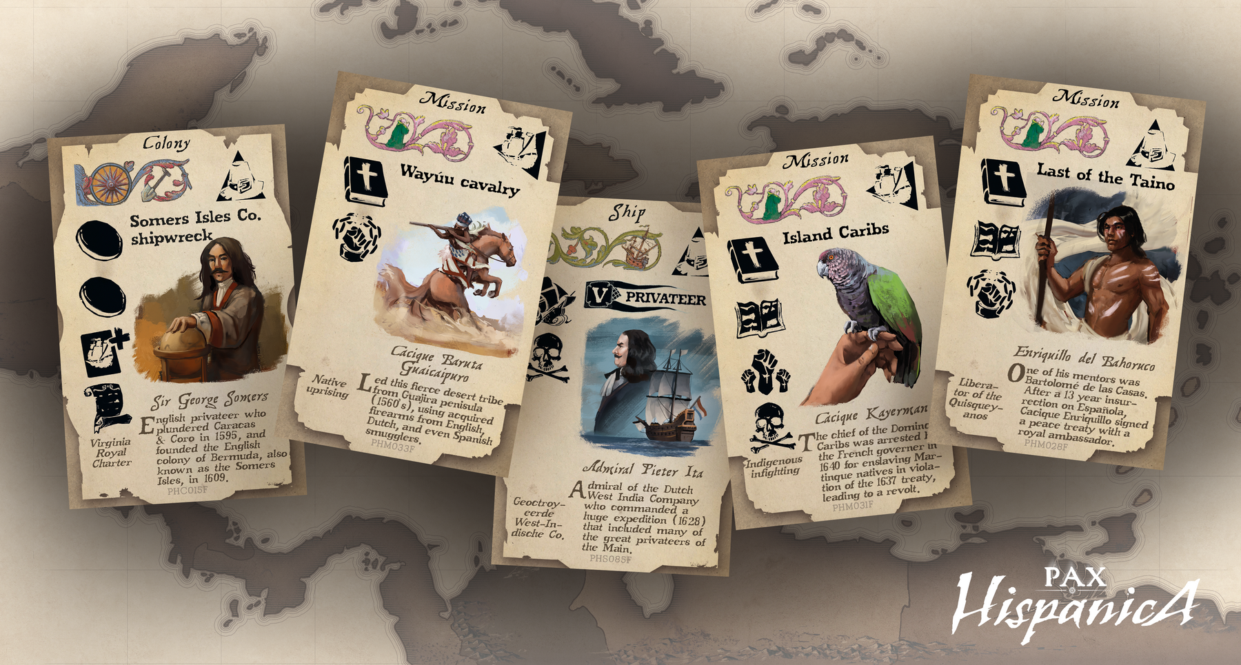 Pax Hispanica cards