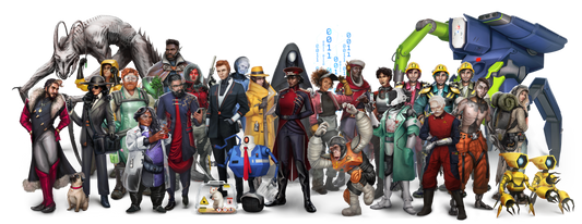 Stationfall all characters