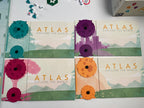 Atlas Explore the World player boards back