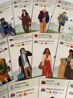 Atlas Explore the World character cards