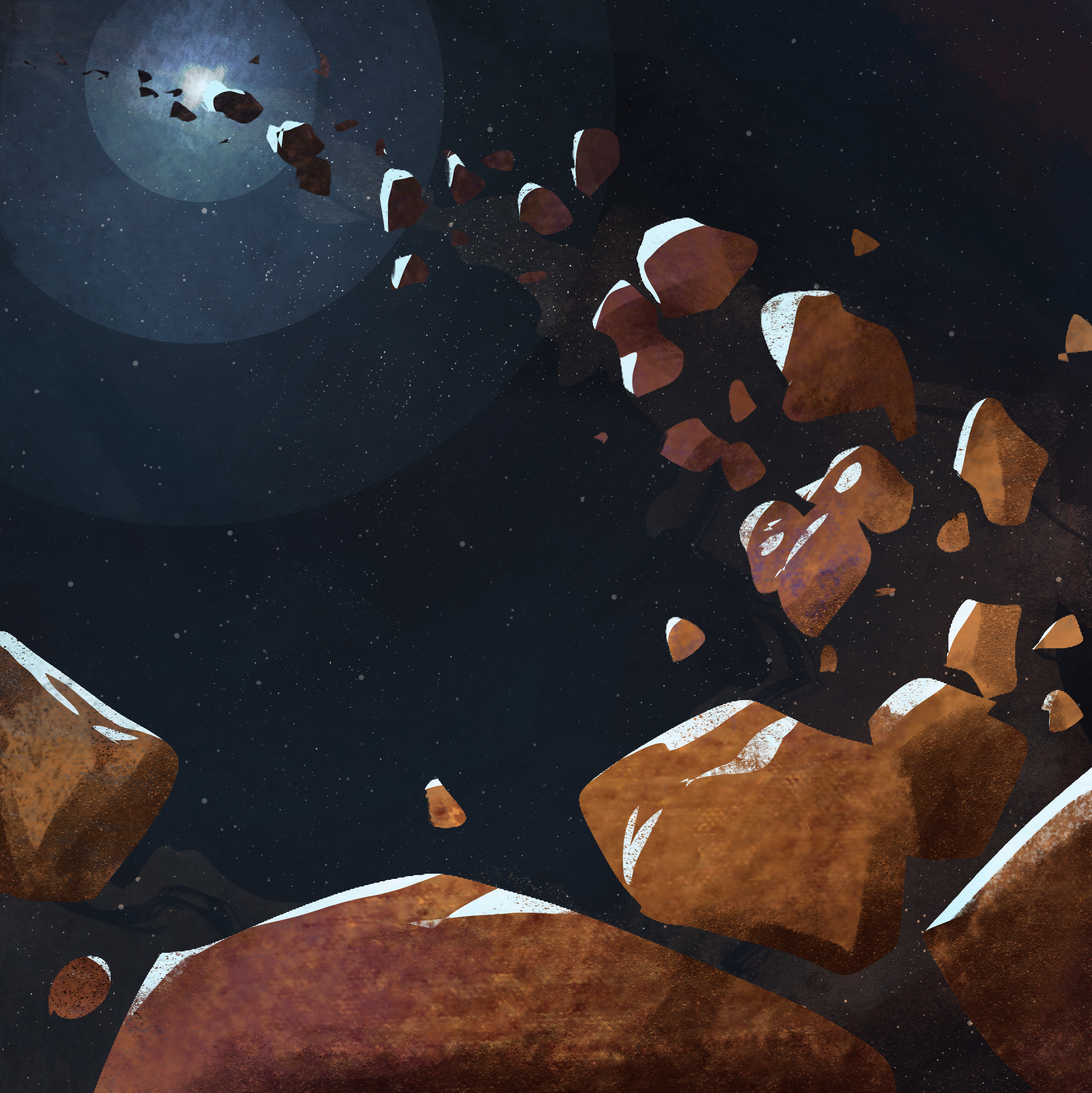 Ceres Expansion Dawn on Titan board game