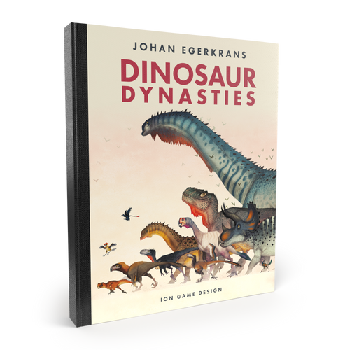 Cover of 'Dinosaur Dynasties' book featuring illustrations of various dinosaurs and related prehistoric creatures.