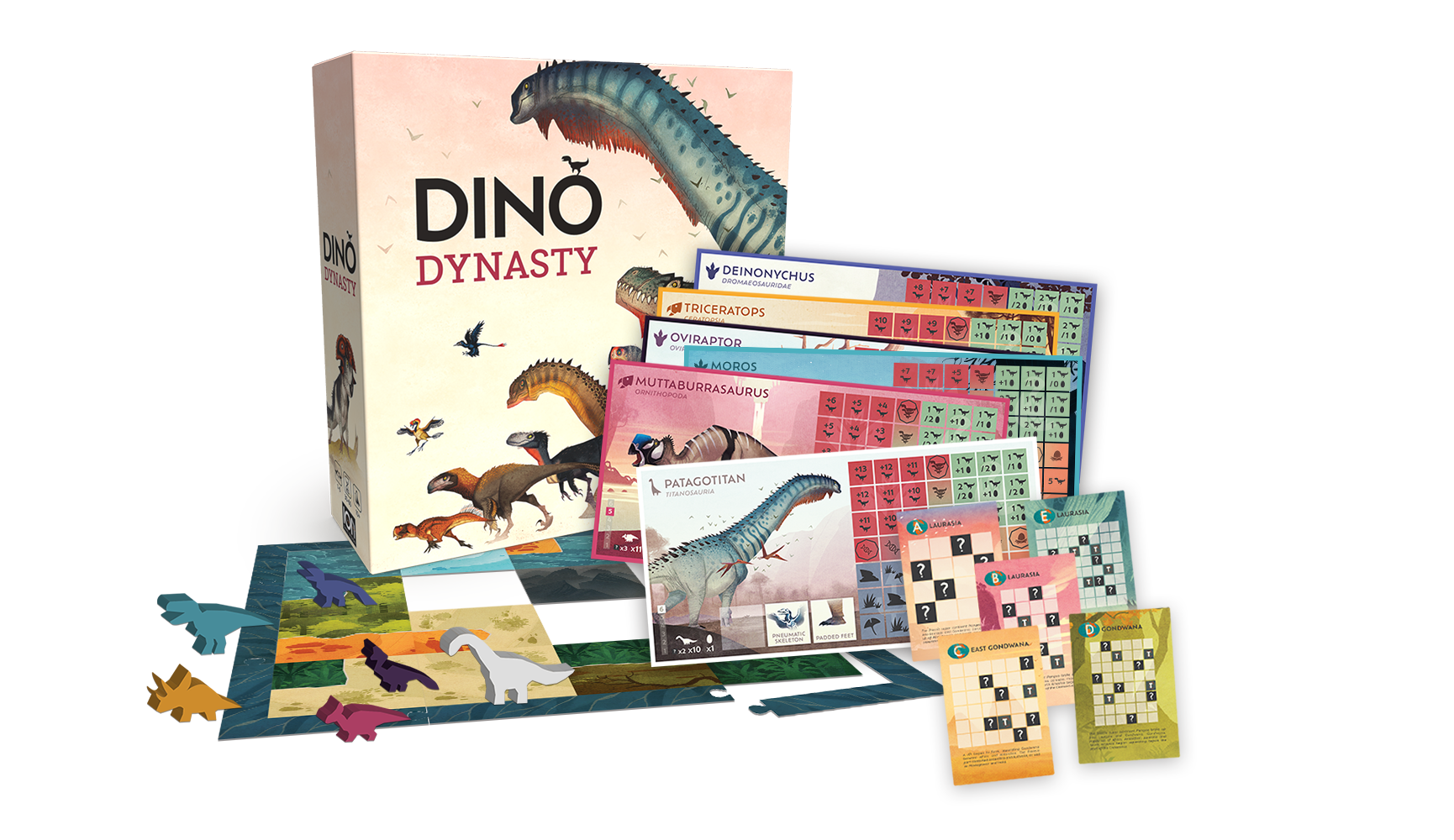 Dino Dynasty Board Game