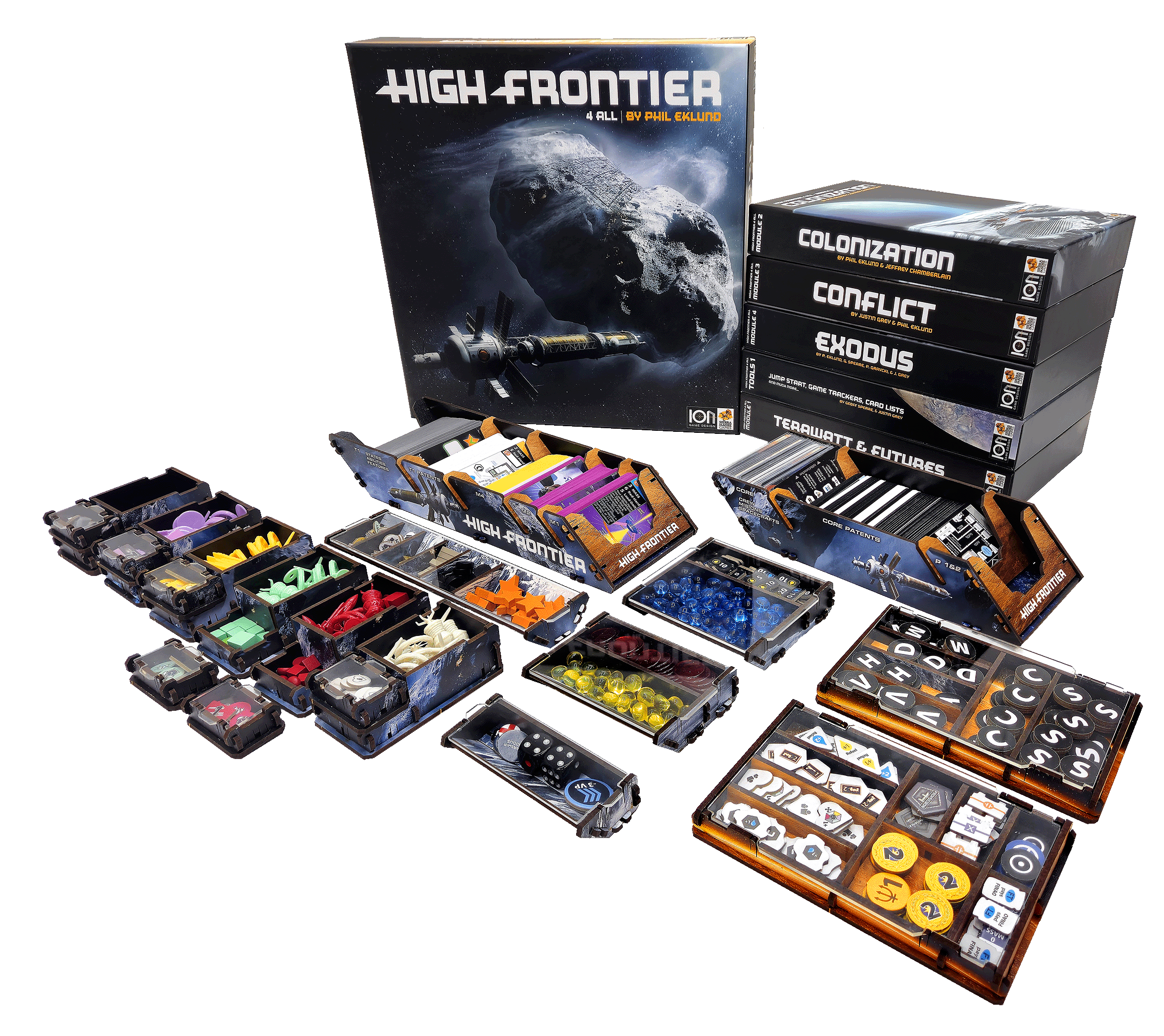 High Frontier 4 All: E-Raptor Box insert