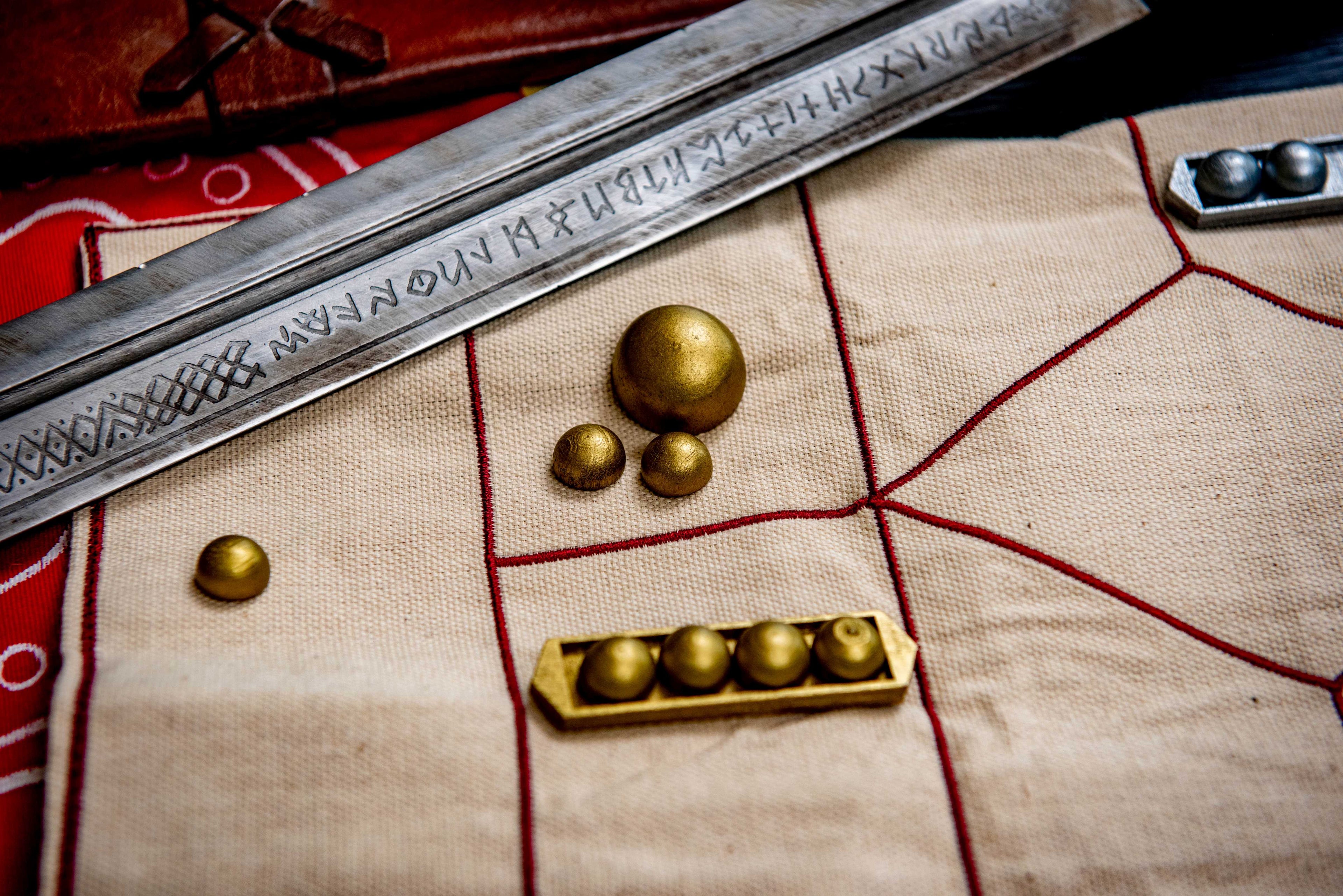 Hird board game close up wooden components