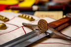 Hird close up Viking coin