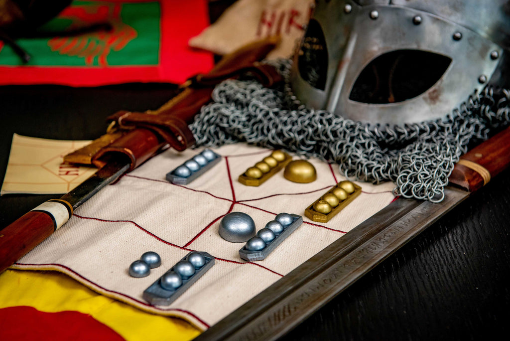 Hird board game close up on components