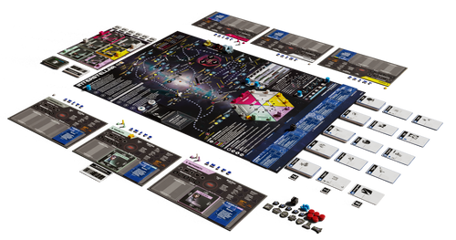Interstellar board game game setup