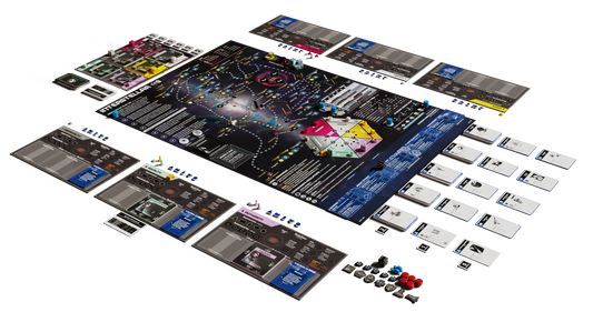 Interstellar board game game setup