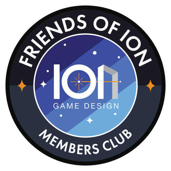 Ion Game Design Friends of ION logo