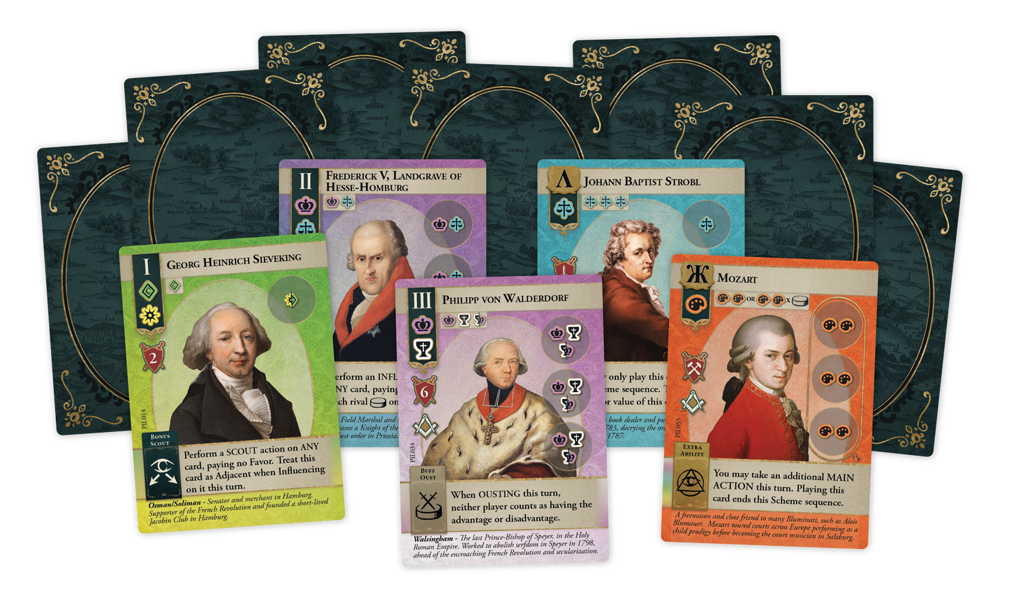 Pax Illuminaten illuminary cards