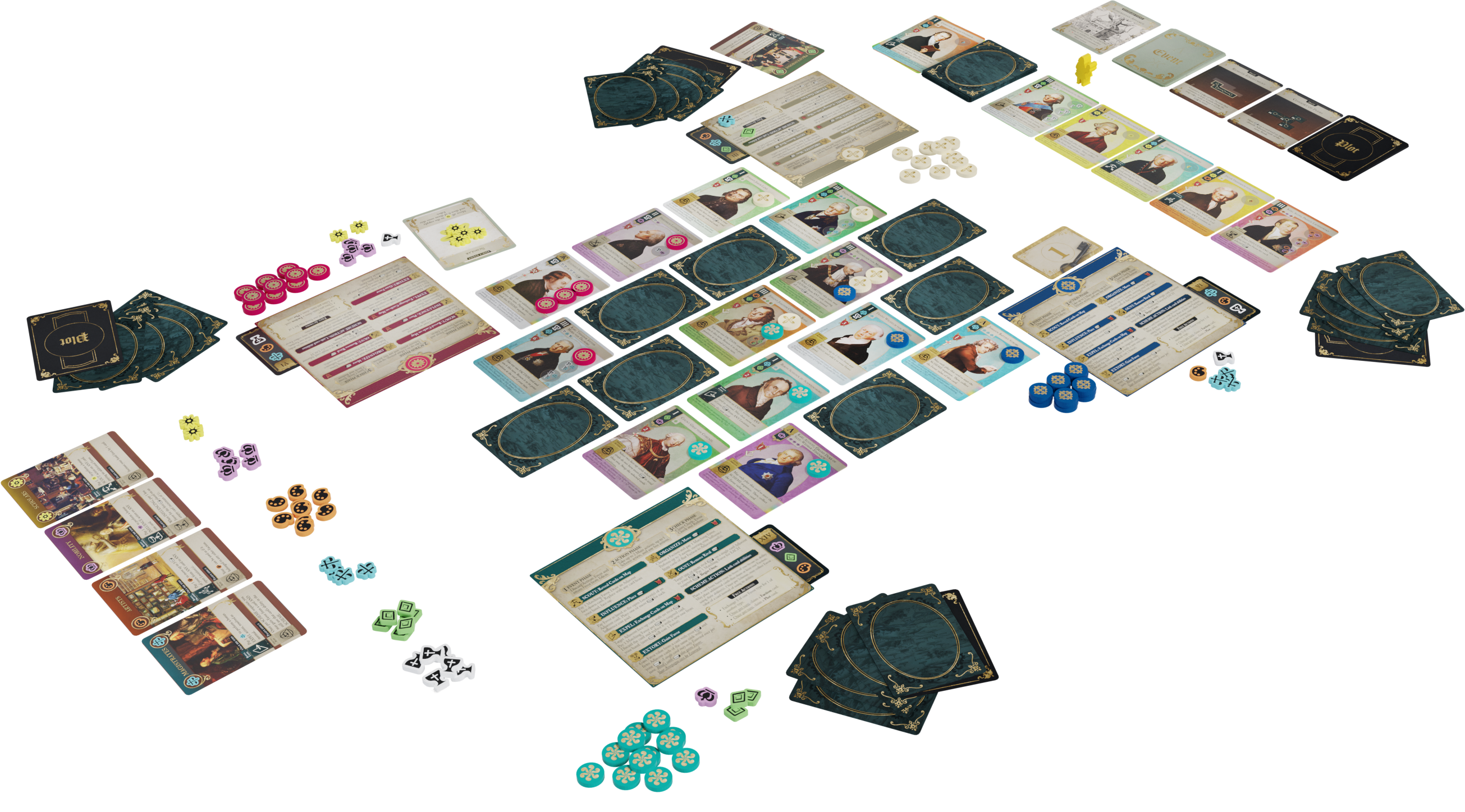 Pax Illuminaten game setup