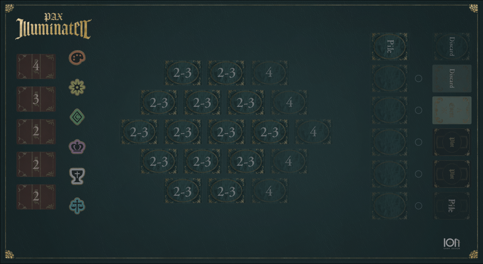 Pax Illuminaten neoprene mat