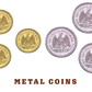 Pax Porfiriana metal coins