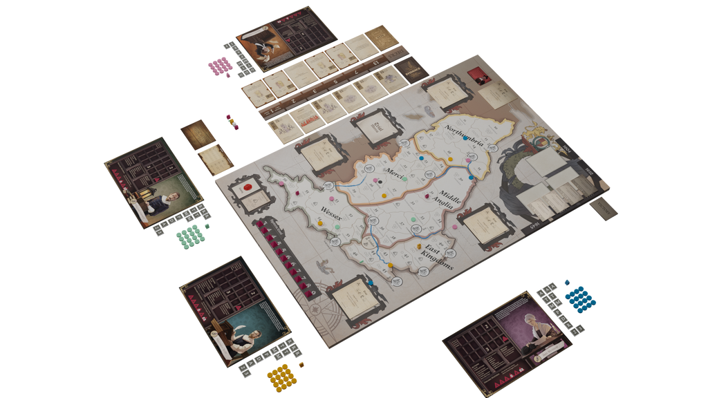 Maleficium Fall of the Witch Hunters Board Game
