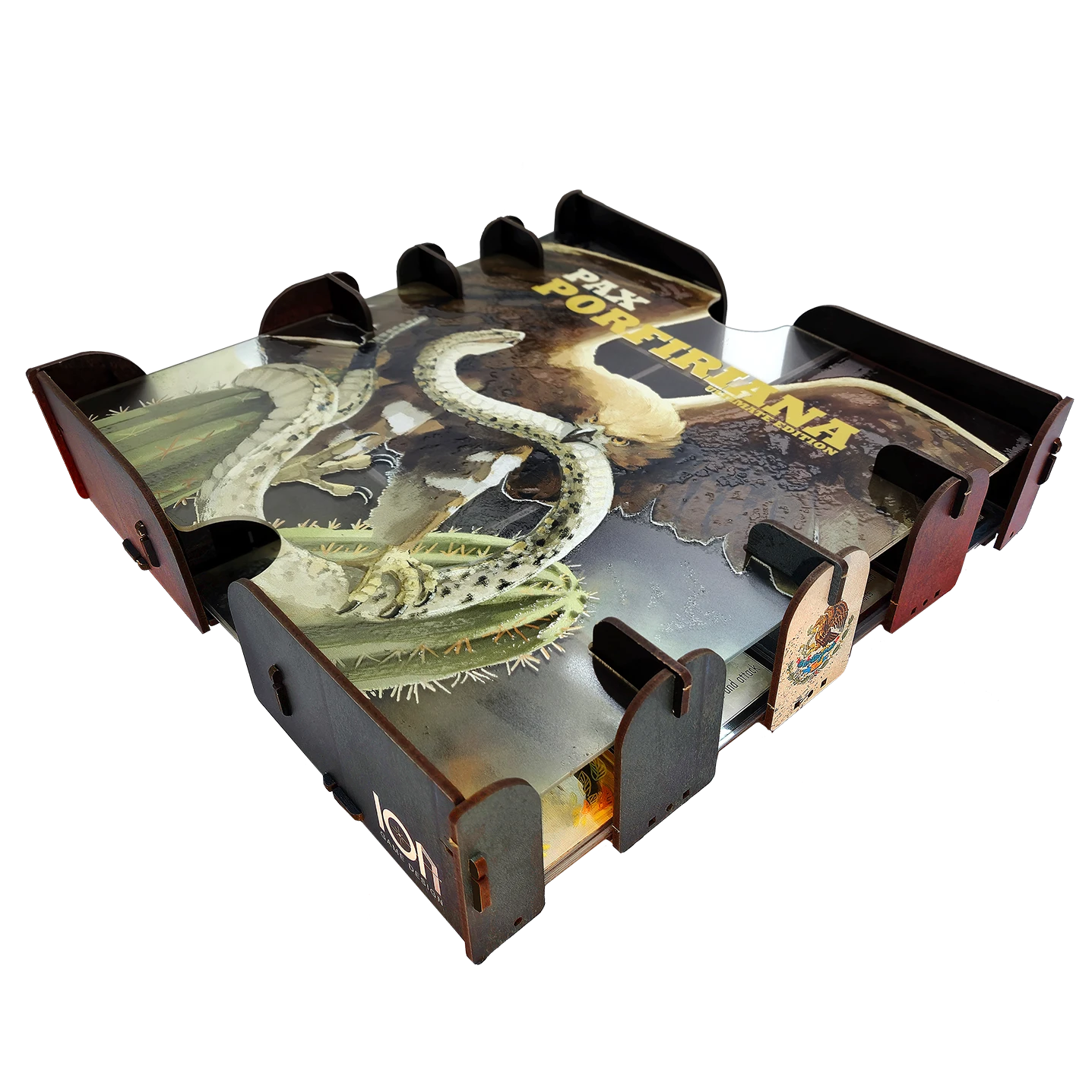 Pax Porfiriana Ultimate edition board game insert. 
