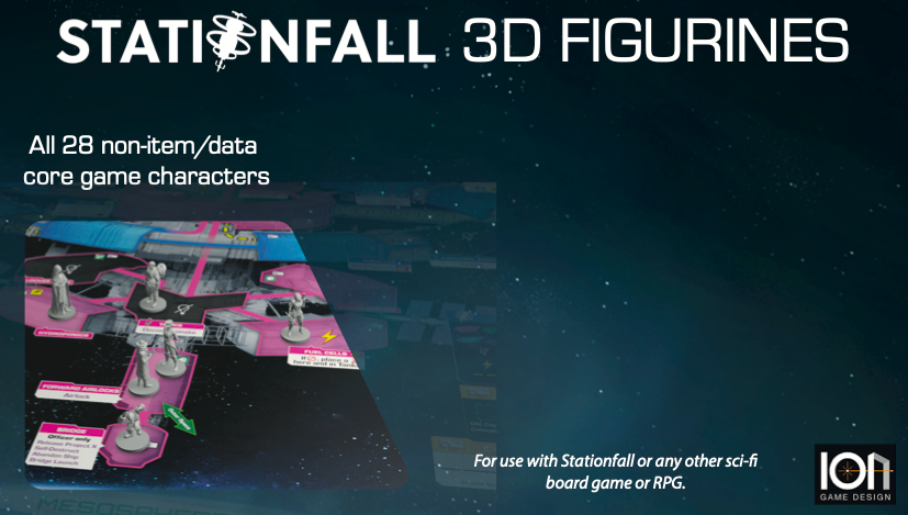 Stationfall 3D miniatures box cover