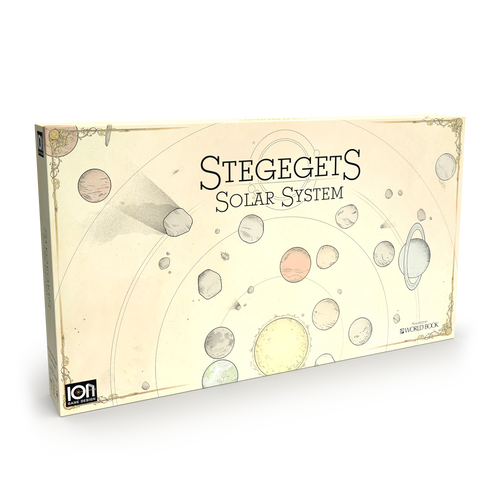 Stegegets Board game box cover 3D powered by World Book