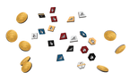 Third Crusade component punchout tokens