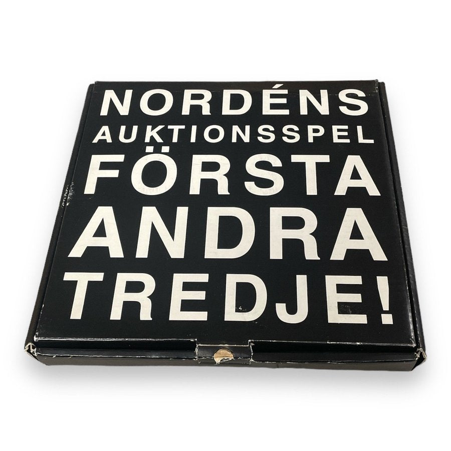 Nordéns auktionsspel: Första Andra Tredje