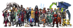 Stationfall board game characters lineup