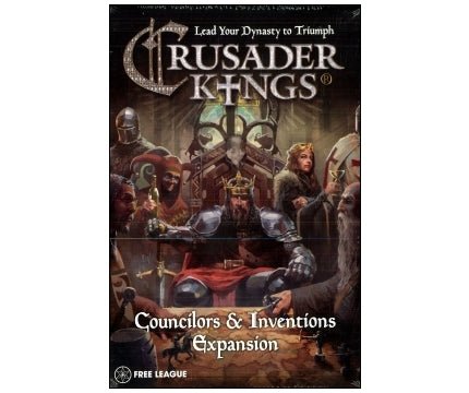 Crusader Kings: Councilors & Inventions (Game Expansion Pack) - game cover illustration