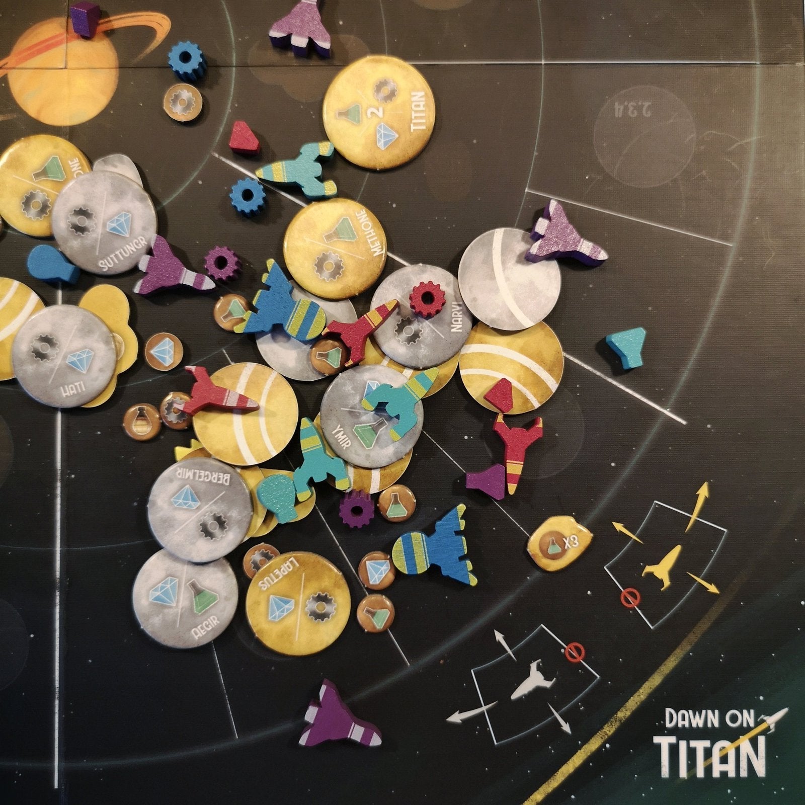 Dawn on Titan Board Game