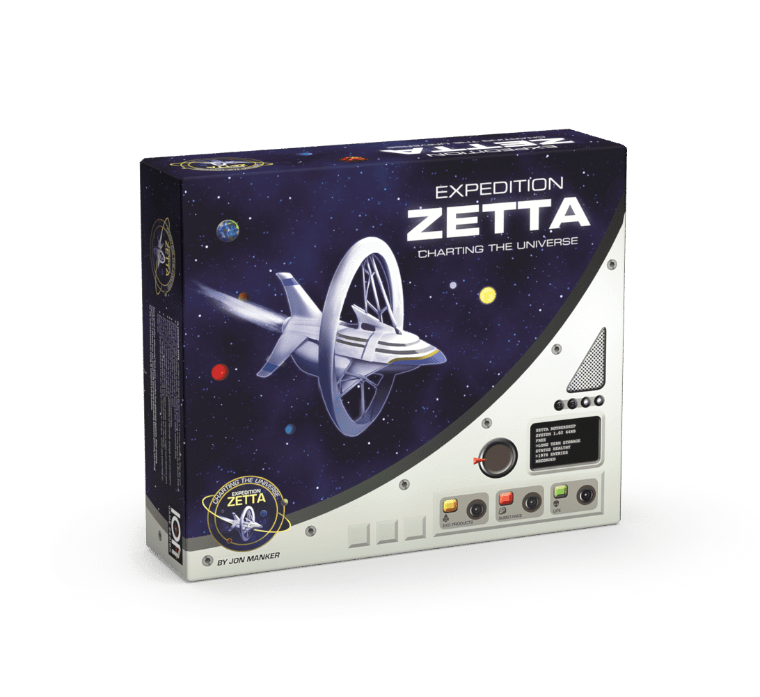 Expedition Zetta Board Game -- 3D box cover
